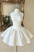Lace Mini Bridal Dress