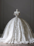 Ethereal Lace Bridal Ballgown